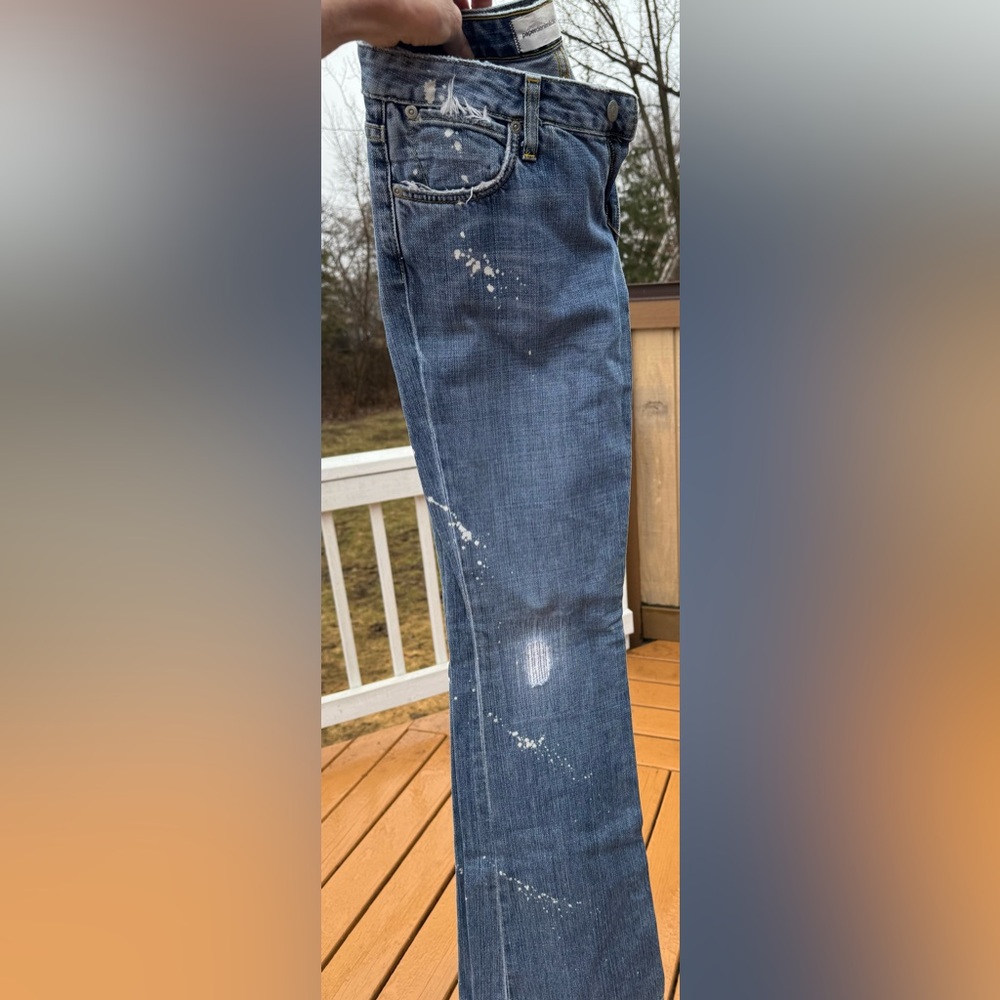 Paper denim & cloth jeans 28 boho retro vintage flare - Picture 16 of 16